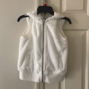 Ultra Soft Hooded Furry Vest (lined)